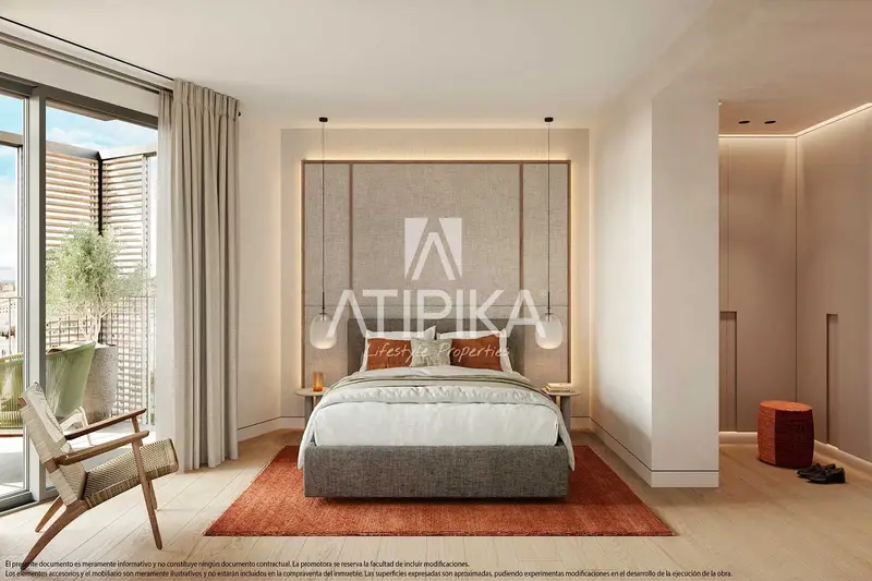 Apartamento en venta Av Diagonal Barcelona 3 habitaciones nuevo