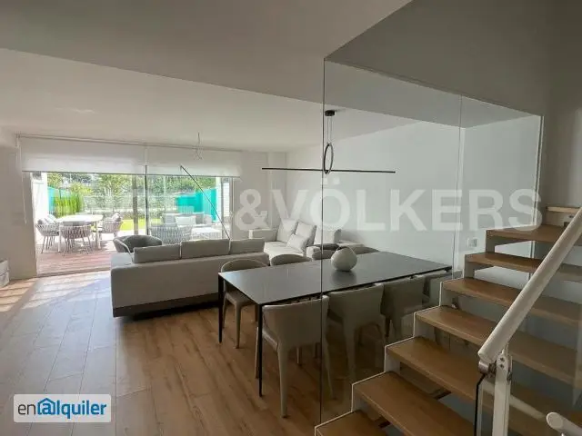 Alquiler Casa Moderna Gavà Mar Playa Jardin Piscina