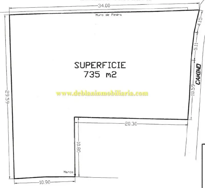 Venta Parcela en Piñeiro Tomiño 734m2