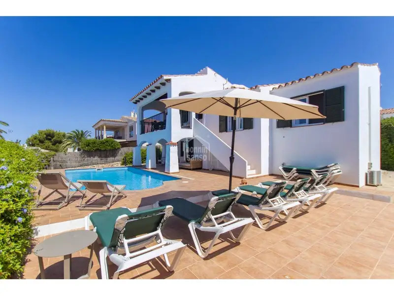 Chalet con Vistas al Mar en Binibeca Vell Menorca