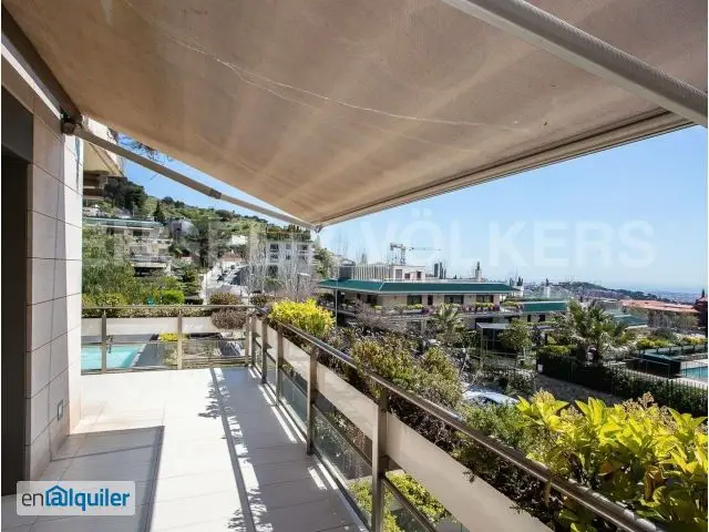 Alquiler Piso Sarria Sant Gervasi 166m2 Terraza 3 Dormitorios