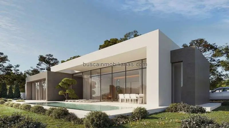 Villa Moderna en Calpe 3 Dormitorios 4 Banos Nueva Construccion