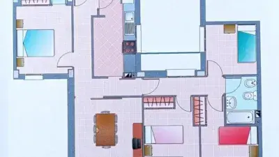 Piso en venta en urbanizacion privada con garaje y trastero