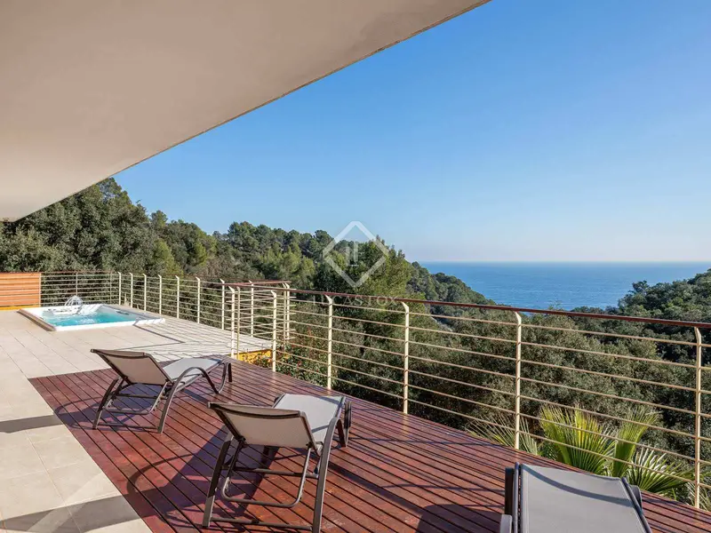Chalet en venta con vistas al mar en Tossa de Mar
