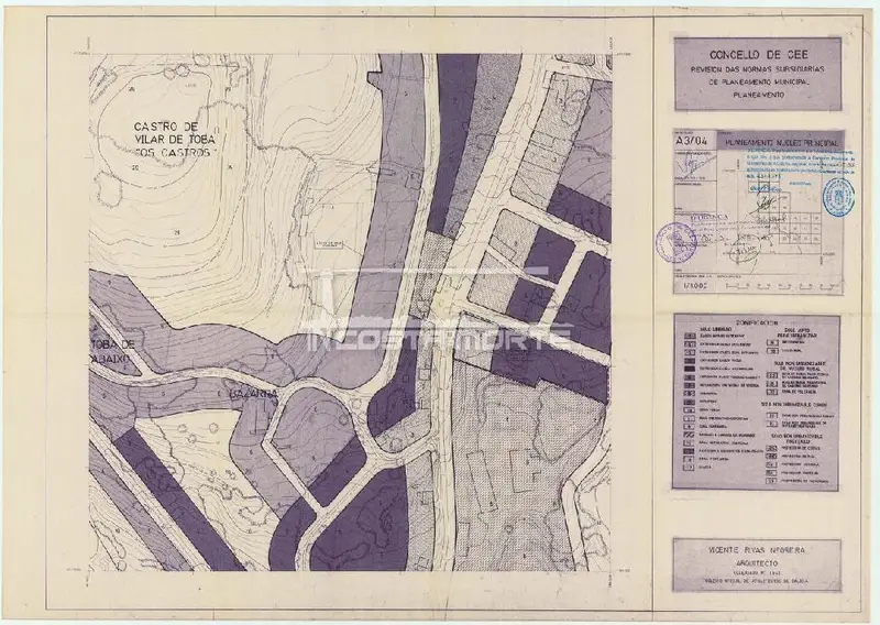 Parcela en Venta Cee 1152m2 Edificable Bazarra Vilar de Toba