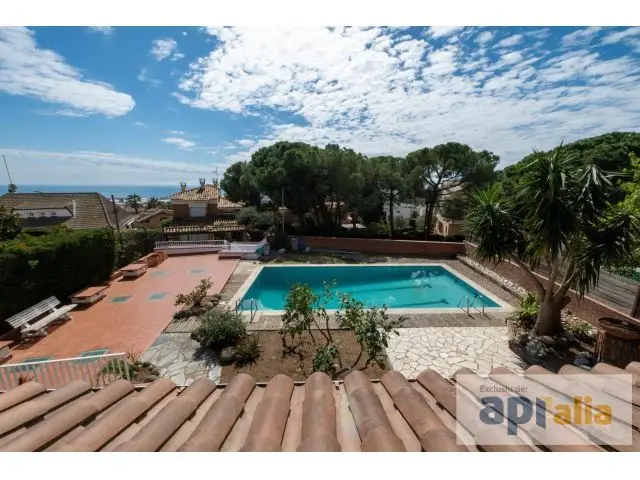 Casa en Venta Vilassar de Dalt con Piscina Jardin y Vistas al Mar