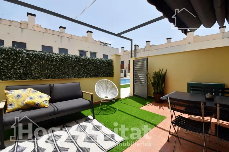 Adosado en Venta Castellon Norte Terraza Garaje Piscina