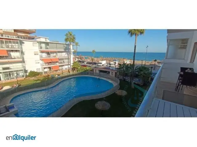 Hermoso piso 1ra linea playa - fuengirola - 3 dorm - parking - disp. Junio y agosto 2025!