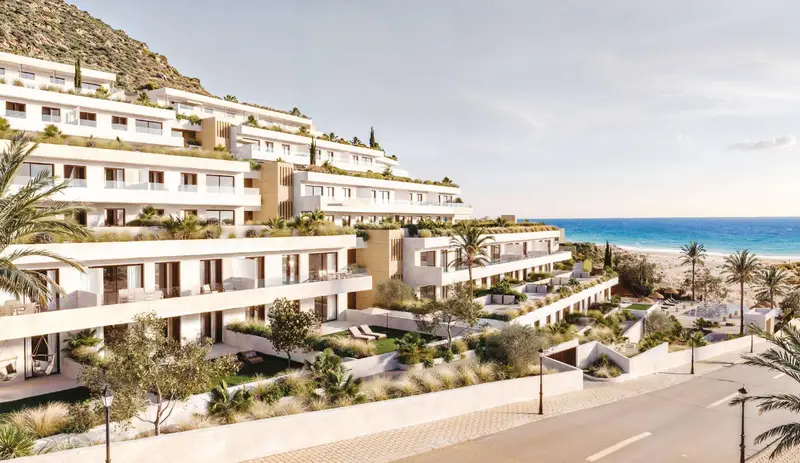 Apartamentos en Macenas Almeria Frente al Mar Obra Nueva