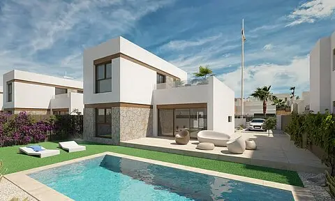 Villa de Lujo 3 Dormitorios en La Finca Golf Alicante