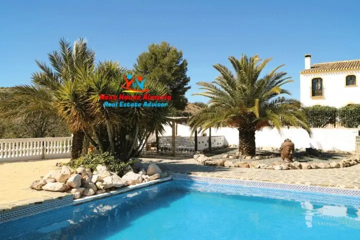 Casa Rural con Piscina y Apartamento en Lorca Murcia