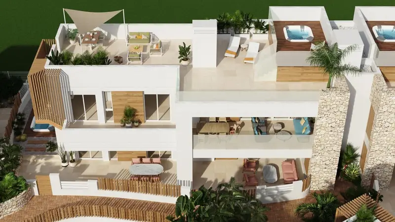 Bungalows y Villas de Lujo en Mar de Pulpí - Cerca de la Playa
