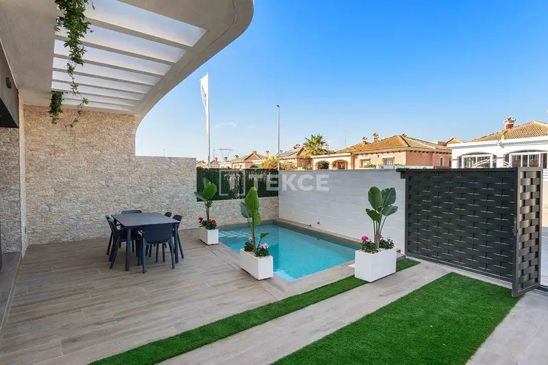 Villas contemporaneas 3 dormitorios piscina Los Montesinos Costa Blanca