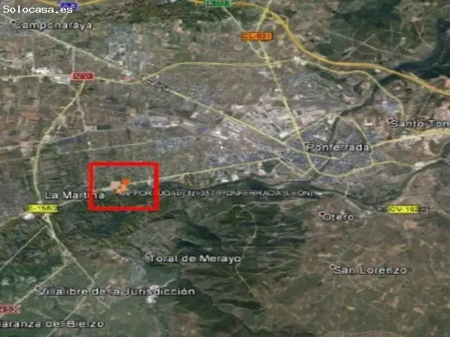 Venta Terreno Urbano Ponferrada 1400m2 Flores del Sil