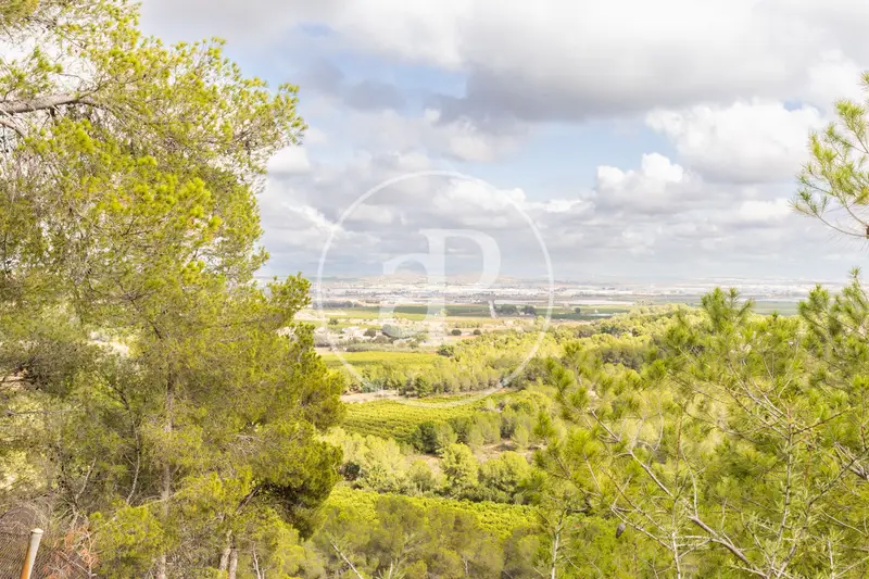 Parcela Urbana en El Bosque Chiva 2350m2 Vistas Panorámicas