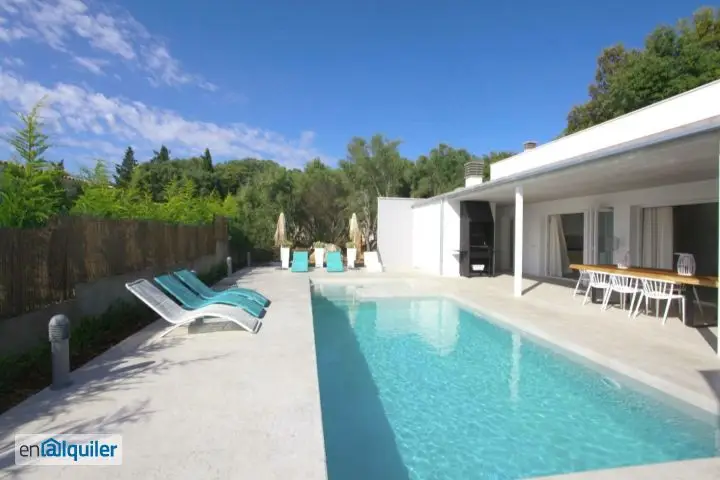 Alquiler casa piscina Pobla (Sa)