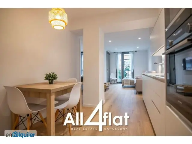 Alquiler Piso Ascensor Eixample 86m2 2 Dormitorios 2 Baños