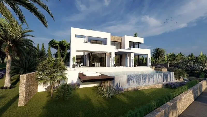 Villa de Lujo en Benissa Costa Blanca 4 Dormitorios Piscina Infinita