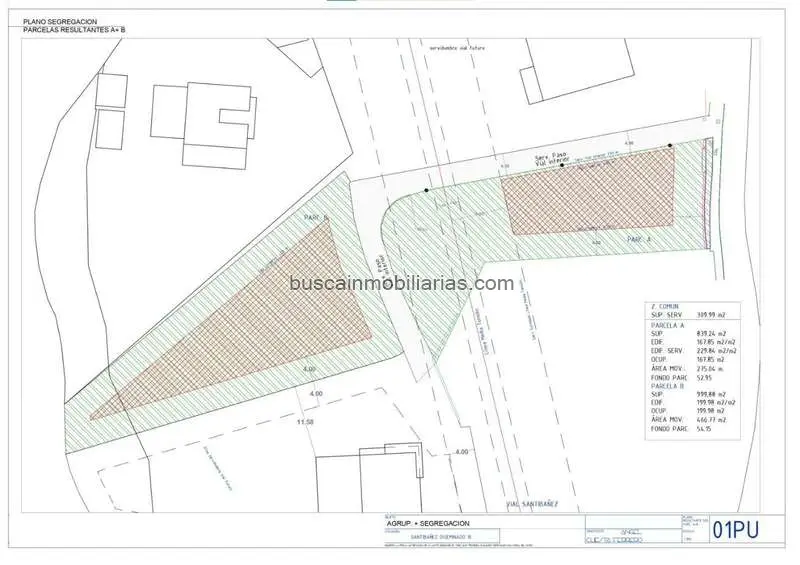 Parcela en Venta Cabezón de la Sal 840m2 Dos Viviendas