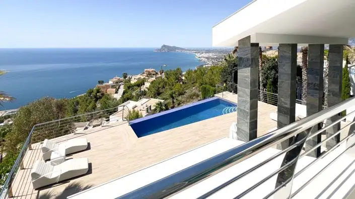 Villa de Lujo en Altea Hills con Vistas al Mar 3 Dormitorios