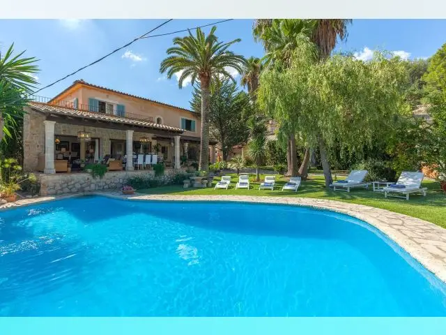 Casa Villa 4 Dormitorios Mallorca Alquiler Familia Piscina Barbacoa