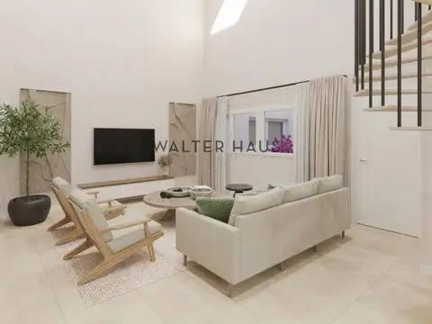 Loft en venta Madrid 81m2 2 dormitorios terraza trastero obra nueva