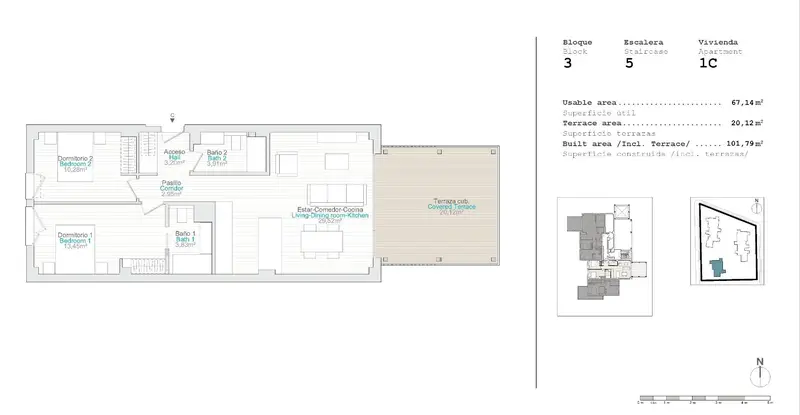 Apartamentos en El Vergel con Piscina y Terraza - Complejo Residencial Sostenible