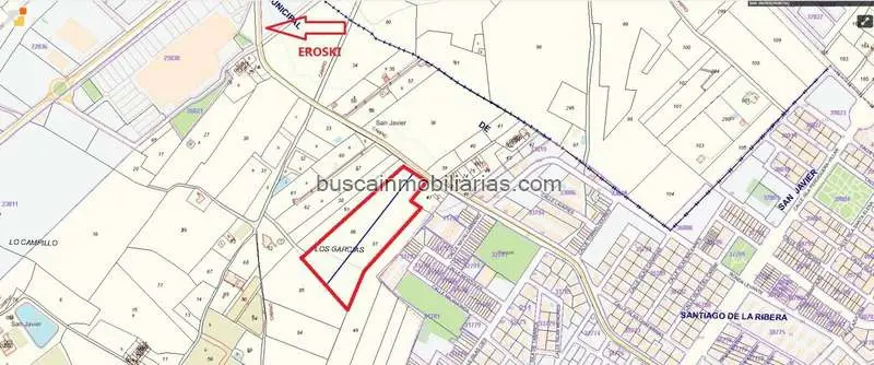 Parcela Rustica en Venta San Javier 28775m2 Cerca de la Playa