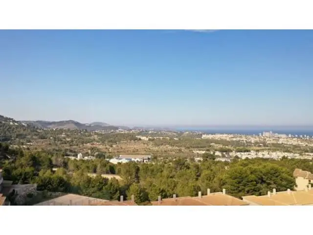 Parcela 6000m2 Calpe Vistas al Mar 5-6 Casas