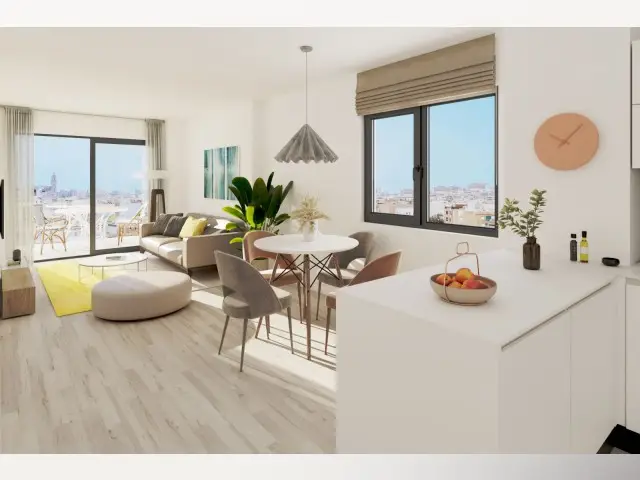 Apartamento 2 Dormitorios en Málaga Centro