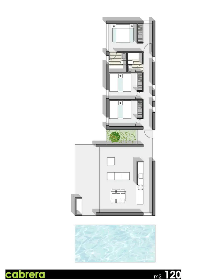 Villa en Venta Pedreguer 3 Dormitorios 2 Baños