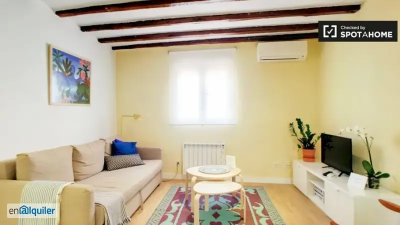 Apartamento 1 Dormitorio Malasaña Aire Acondicionado