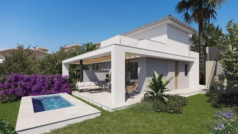 Villas en Manacor Mallorca 2 dormitorios 2 baños jardin