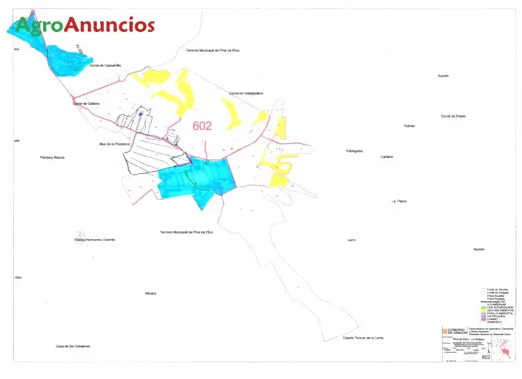 Venta Finca Regadío 98 Hectáreas Pina Ebro Proyecto Porcino