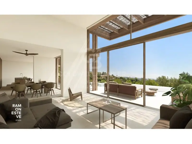 Chalet en Benissa con 4 Plantas Ascensor Garaje Terrazas