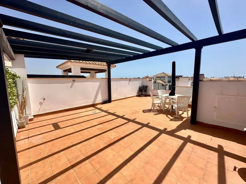 Atico en venta en El Playazo Vera Almería primera linea de playa