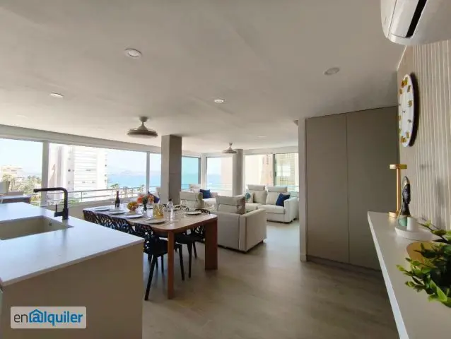 Alquiler Piso Amueblado Primera Linea Playa Alicante