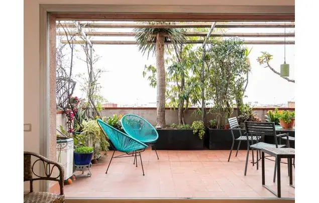 Apartamento 2 Dormitorios con Terraza en Gràcia Barcelona
