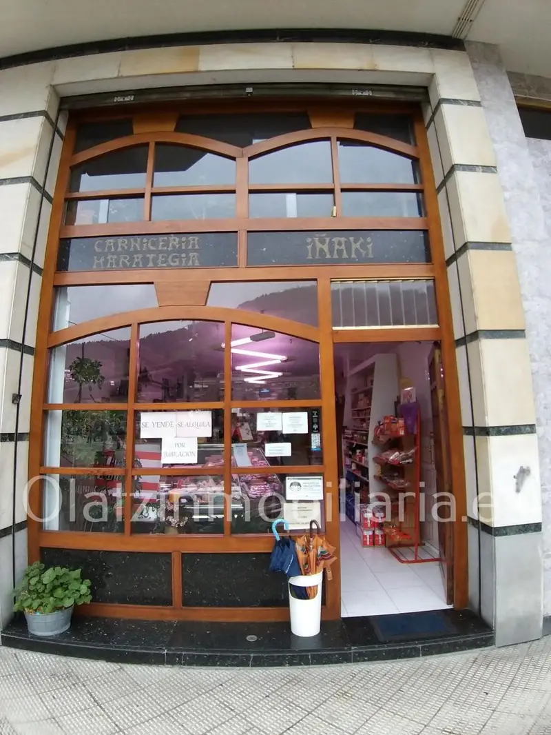 Venta Local Comercial Sodupe Gueñes Carnicería Equipado