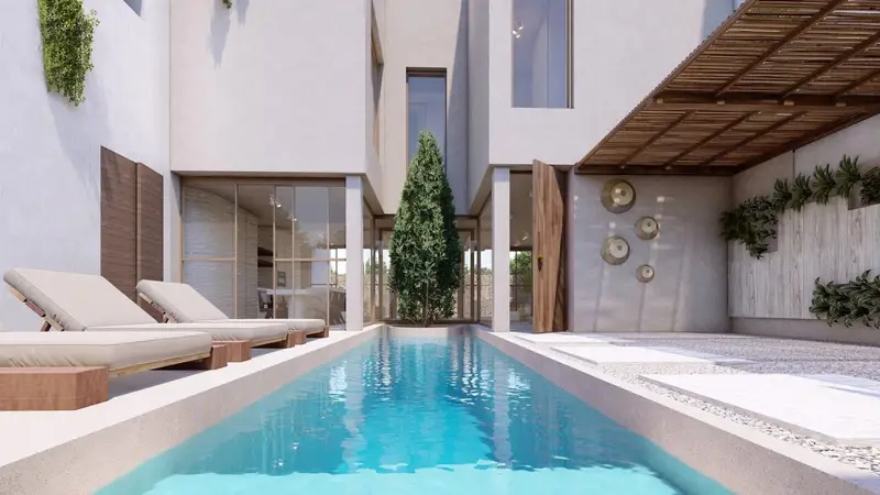 Casa Adosada Nueva en Formentera del Segura con Piscina y Solarium