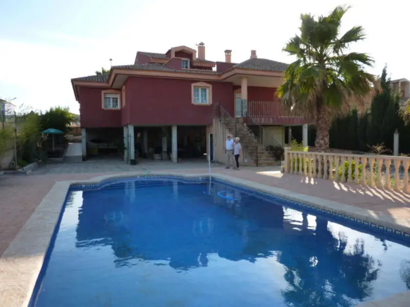 Villa 5 Dormitorios Murcia Gran Parcela Piscina