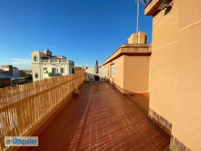 Alquiler Temporal Duplex Gràcia Terraza Ascensor Amueblado