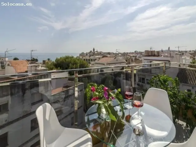 Alquiler Piso Sitges Zona San Sebastian Atico con Terraza y Parking