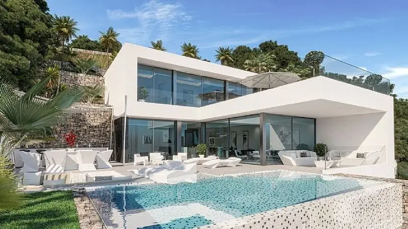Chalet de Lujo en Calpe con Vistas al Mar