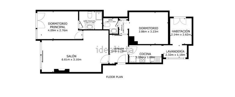 Apartamento en venta Barcelona Gracia 3 habitaciones 2 baños 2 plazas parking