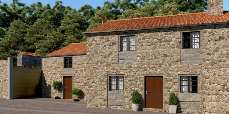 Casa de Piedra en San Cremenzo de Pazos Zas Para Reformar