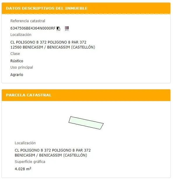 Venta Solar 3 Parcelas Benicassim