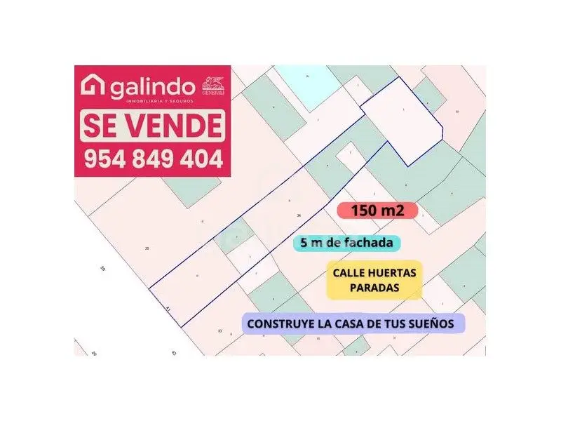 Venta de Suelo en Paradas Referencia SOL_342