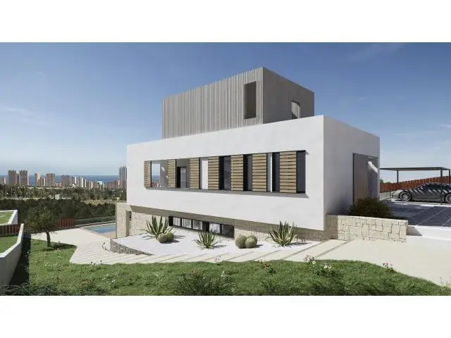 Villa Moderna en Finestrat con Piscina y Vistas