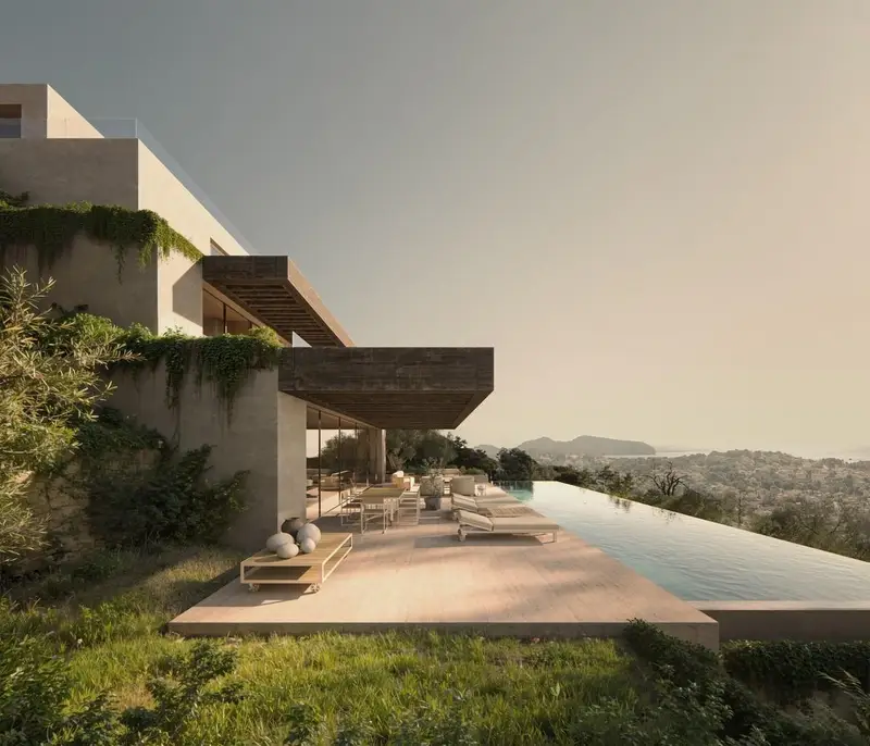 Villa de Lujo en Benissa con Vistas Panorámicas y Piscina Infinita